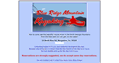 Desktop Screenshot of blueridgemountainkayaking.com